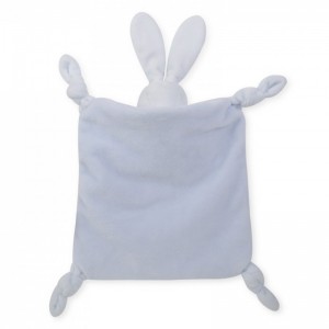 Doudou plat lapinou bleu