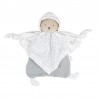 Doudou plat coton bio Ourson gris Doudou plat coton bio Ourson gris
