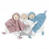 Doudou plat coton bio Ourson gris Doudou plat coton bio Ourson gris