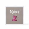 Doudou attache sucette plat Lapinou framboise Doudou attache sucette plat Lapinou framboise