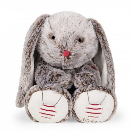 Peluche prestige lapin gris