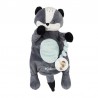 Peluche marionnette Malo le blaireau Peluche marionnette Malo le blaireau