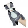 Peluche marionnette Malo le blaireau Peluche marionnette Malo le blaireau
