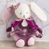 Doudou hochet Cerise le lapin rose Doudou hochet Cerise le lapin rose