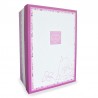 Doudou attache sucette Cerise le lapin rose Doudou attache sucette Cerise le lapin rose