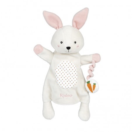 Peluche marionnette Robin le lapin