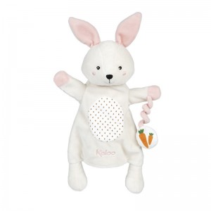 Peluche marionnette Robin le lapin