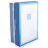 Doudou attache sucette Petit chou l'ours bleu Doudou attache sucette Petit chou l'ours bleu