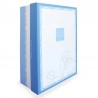 Doudou plat Petit chou l'ours bleu Doudou plat Petit chou l'ours bleu