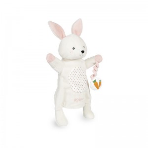 Peluche marionnette Robin le lapin