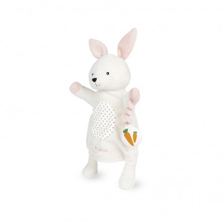 Peluche marionnette Robin le lapin