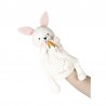 Peluche marionnette Robin le lapin Peluche marionnette Robin le lapin