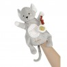 Peluche marionnette Lili la souris Peluche marionnette Lili la souris
