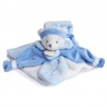 Doudou plat Ours bleu Doudou plat Ours bleu