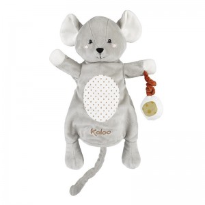 Peluche marionnette Lili la souris