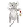 Peluche marionnette Lili la souris Peluche marionnette Lili la souris