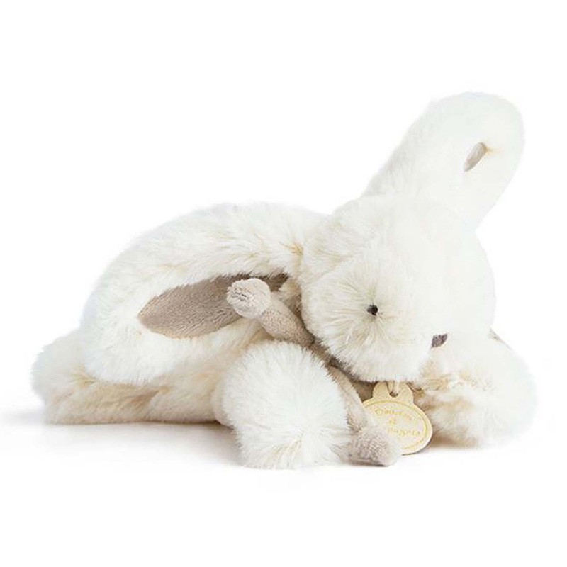 Doudou petit Lapin Bonbon taupe