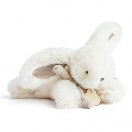 Doudou petit Lapin Bonbon taupe