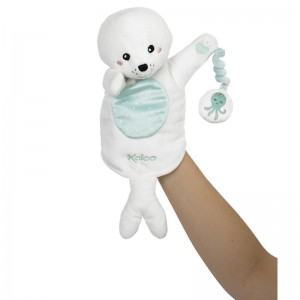 Peluche marionnette Bill le phoque