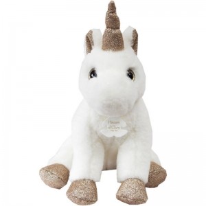 Peluche Licorne or