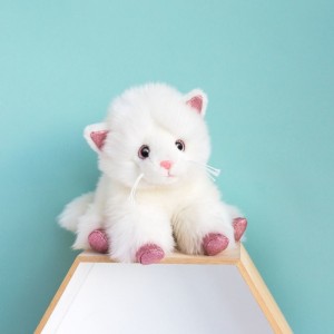 Peluche Chat blanc