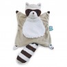 Doudou plat Léon le Raton laveur Doudou plat Léon le Raton laveur