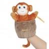 Peluche marionnette Cache-cache Jack le singe Peluche marionnette Cache-cache Jack le singe