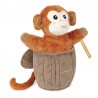 Peluche marionnette Cache-cache Jack le singe Peluche marionnette Cache-cache Jack le singe